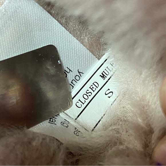 Australia Luxe Collective Soft and Warm rubber Sole Closed Mule in Dusk, Sz Sm - Picture 5 of 10